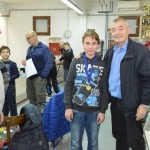 Miha Janc z medaljo s prejšnje tekme